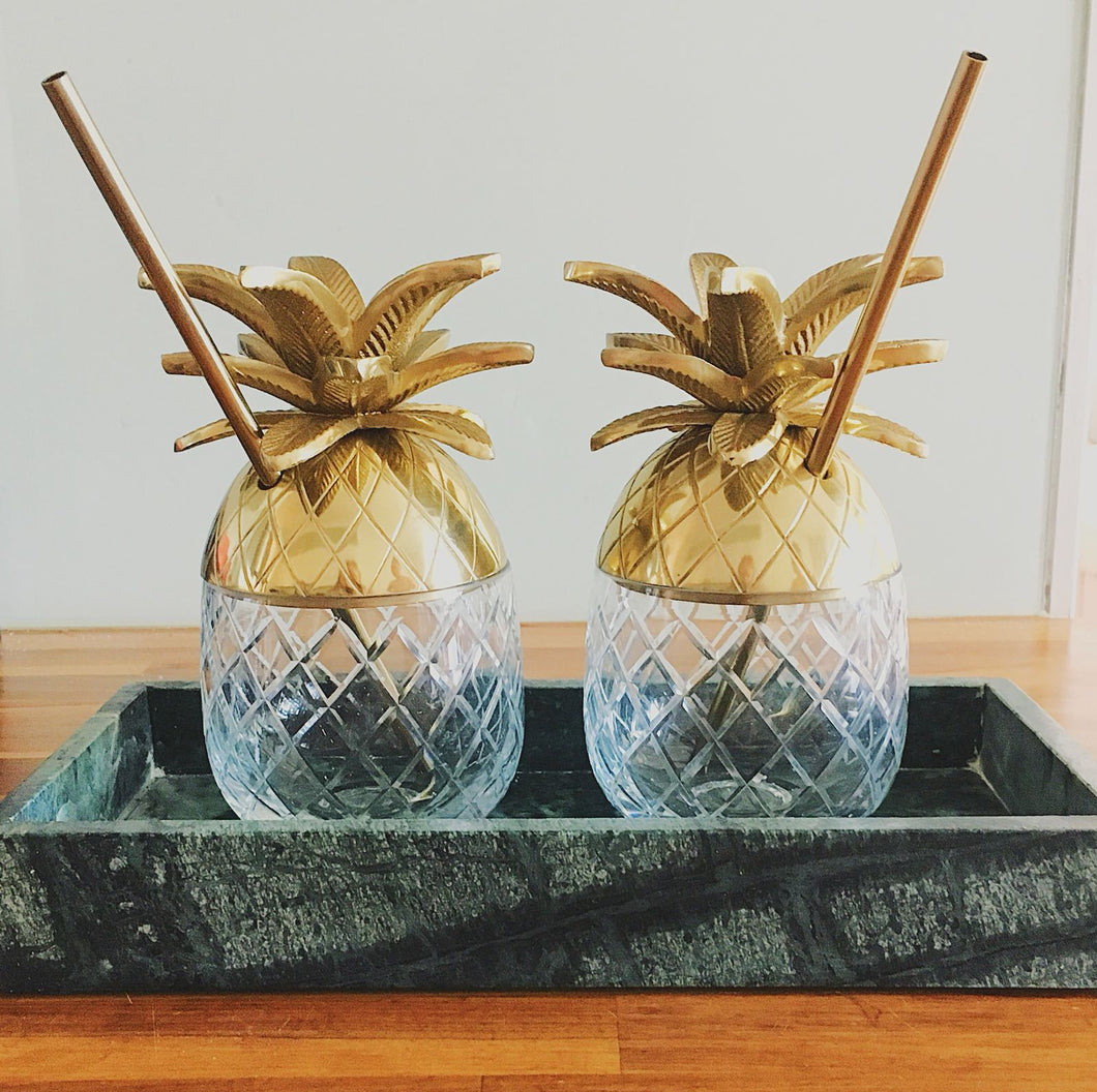 Cocktail-lasi ’Ananas’, 2 lasia